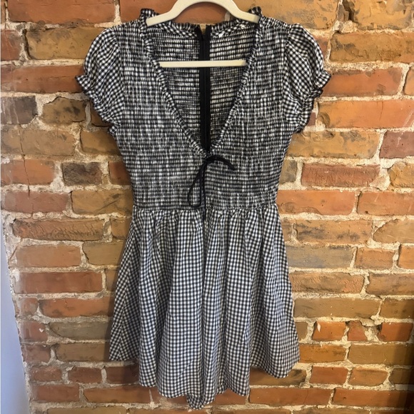 Princess Polly Pants - Princess Polly Black & White Gingham Romper